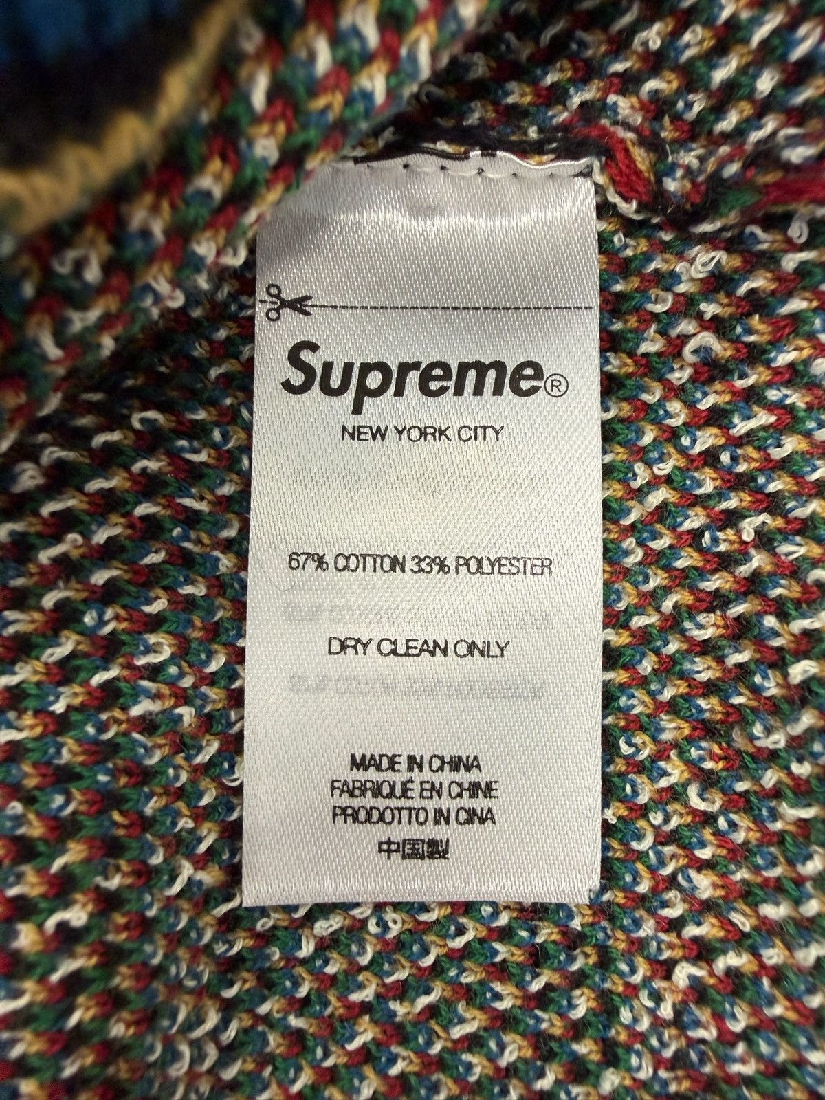 Missoni × Supreme FW21 Supreme Missoni Sweater Size US L / EU 52-54 / 3 - 8 Thumbnail