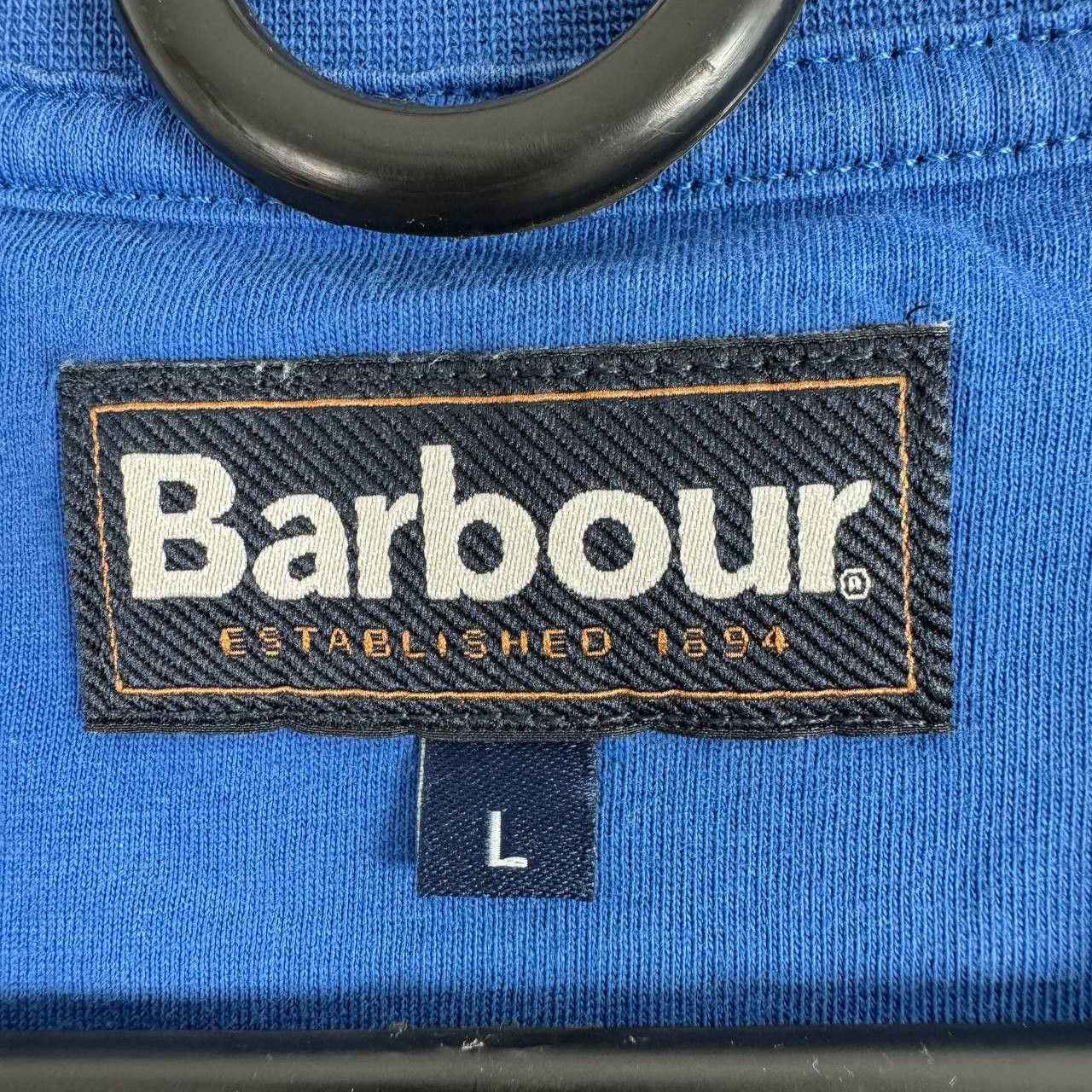 Barbour Barbour Logo T-Shirt Blue White Graphic Cotton Women L Size L / US 10 / IT 46 - 3 Thumbnail