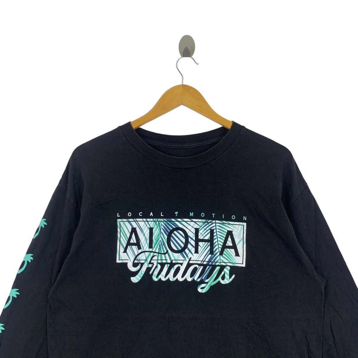 Vintage LOCAL MOTION HAWAII Aloha Fridays Tattoo Logo Tee Shirt Size US L / EU 52-54 / 3 - 2 Thumbnail