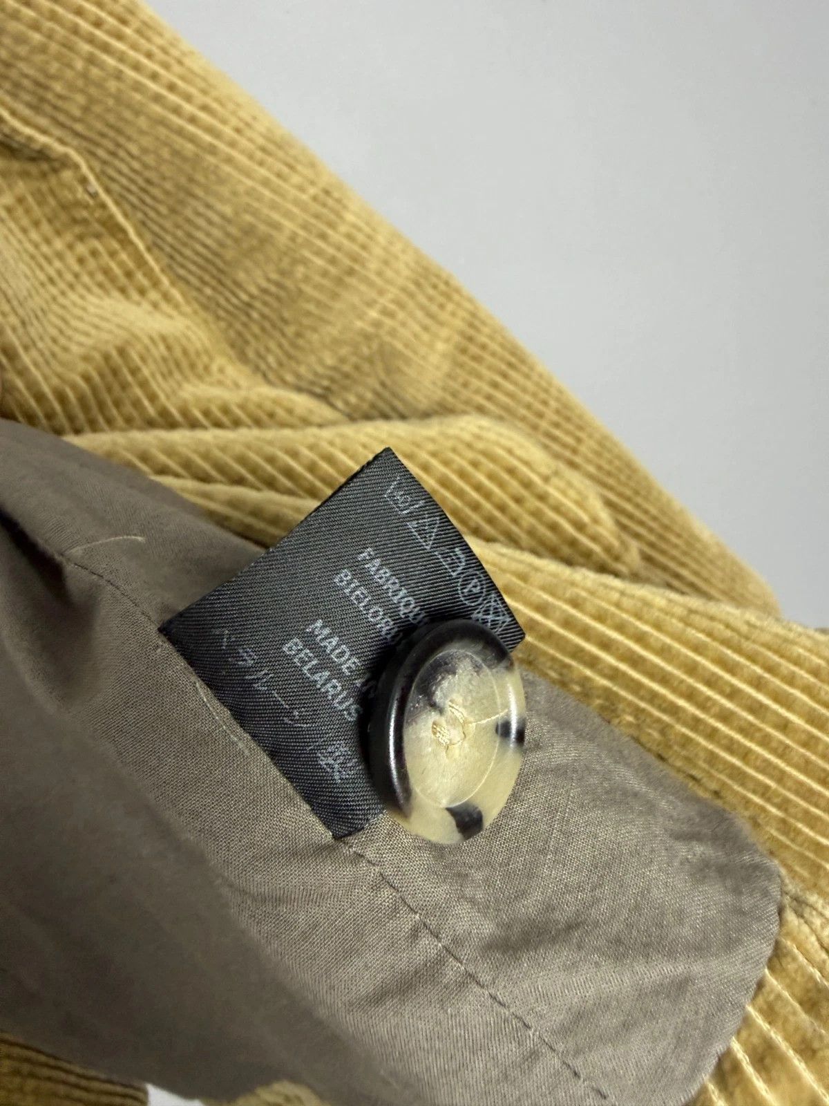 Isabel Marant Etoile Isabel Marant Étoile Corduroy Jacket Beige Double Breasted Size XS / US 0-2 / IT 36-38 - 6 Thumbnail