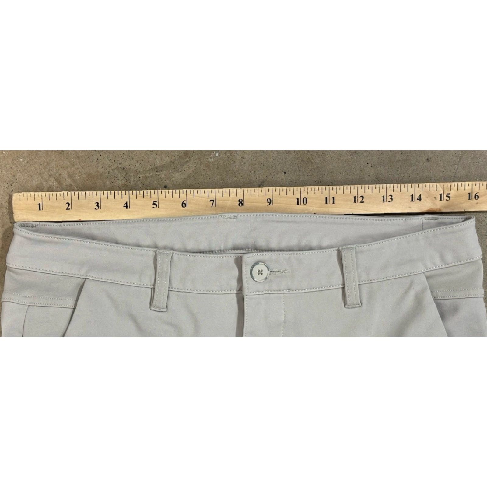 Vintage VINTAGE BYLT Mens Skinny Fit Chino Pants Size 30 Beige Casual Slimming Stretch Fall Spring Summer Winter Size US 30 / EU 46 - 7 Thumbnail