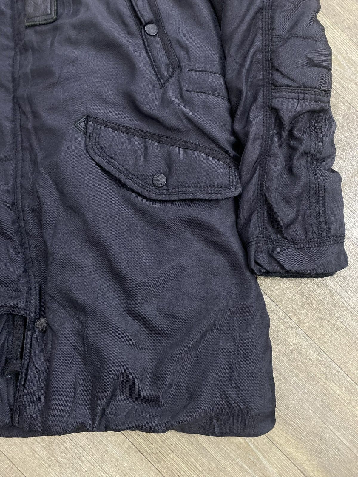 GOA Vintage GOA Raccoon Fur Military N3B Bomber Jacket Winter Size US L / EU 52-54 / 3 - 9 Thumbnail