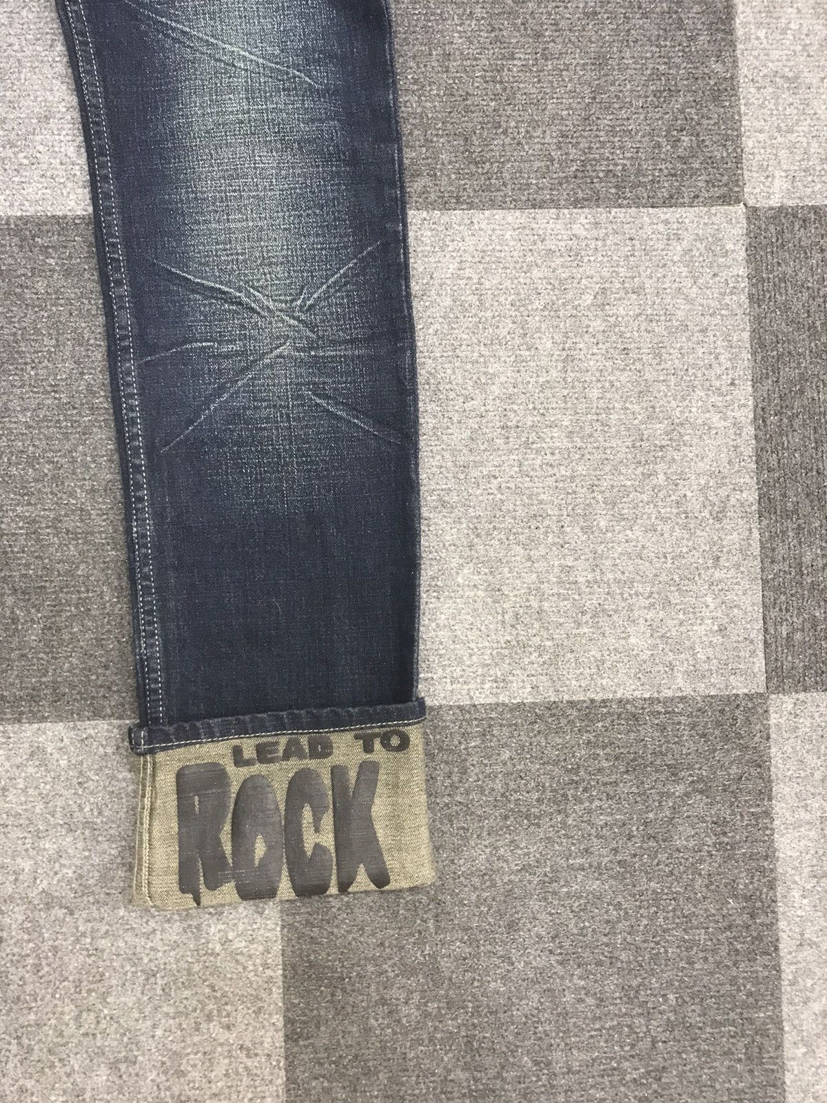 PPFM 💥Archival💥PPFM "ALL ROADS LEAD TO ROCK" Skinny Jeans F629 Size US 32 / EU 48 - 6 Thumbnail