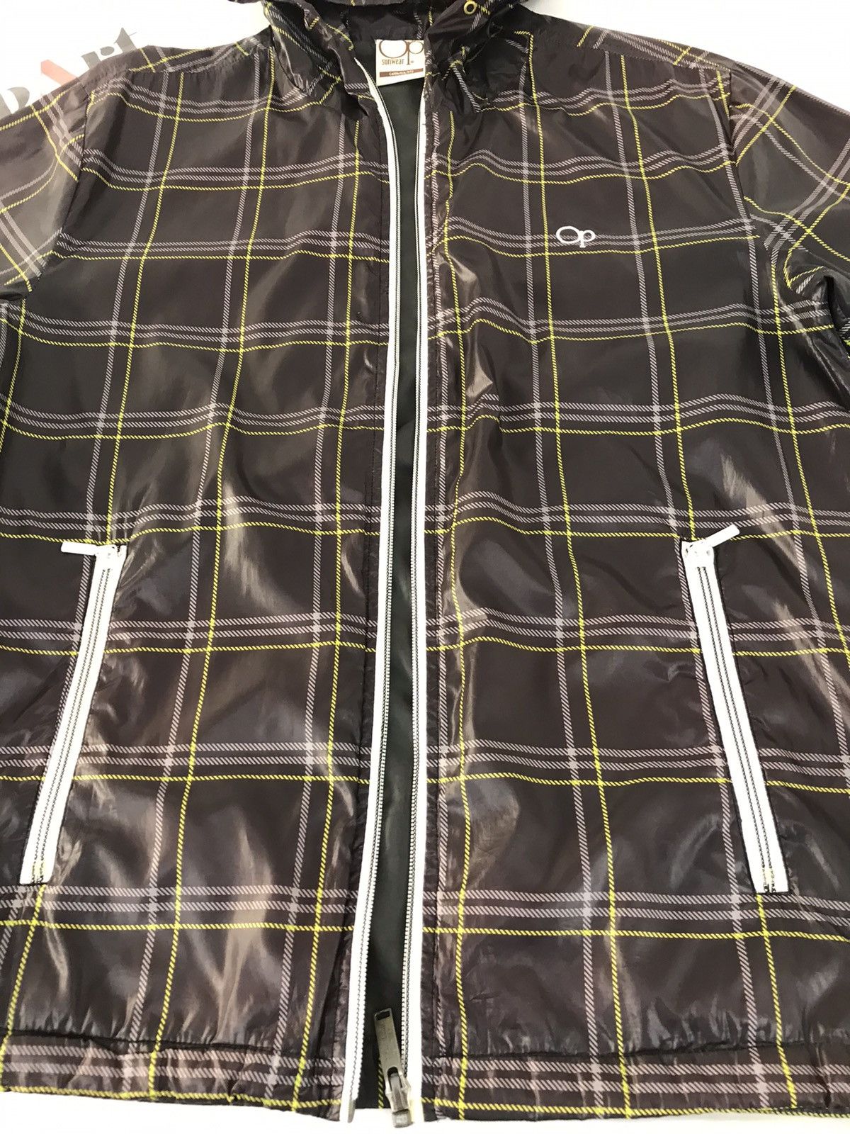 Ocean Pacific × Vintage Vintage Ocean Pacific Winbreaker Zipper Design Plaid Jacket Size US M / EU 48-50 / 2 - 6 Thumbnail