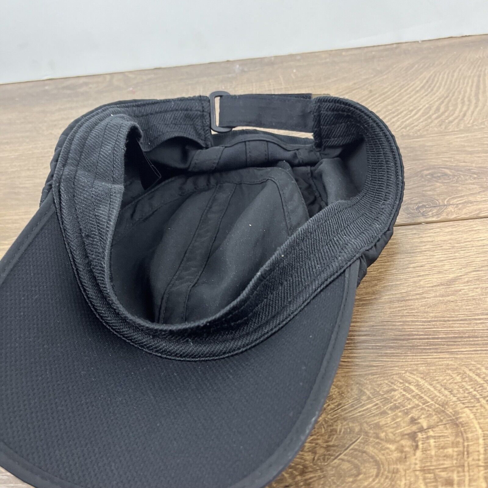 Other Black Athletic Running Hat Black Adjustable Hat Black Runnin Size ONE SIZE - 17 Thumbnail