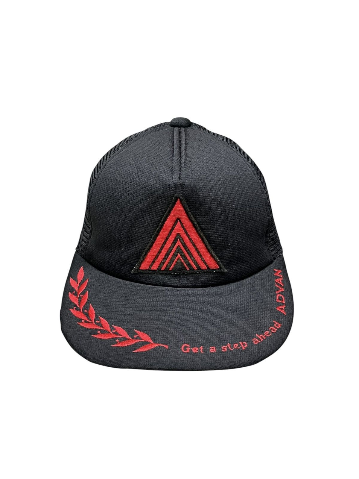 Racer Worldwide 🏁Vintage 90s Advan Yokohama YKK Snapback Mesh Trucker Cap Size ONE SIZE - 5 Thumbnail