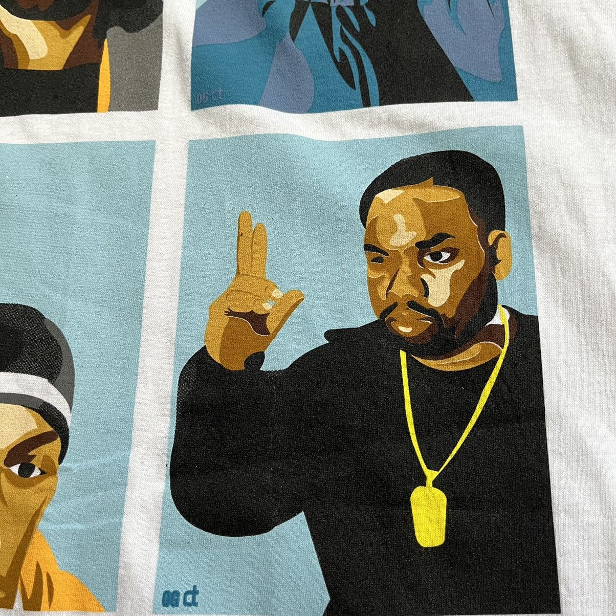 Wu-Tang Clan 🔴Wu-Tang Shirt Size XL WuTang Cartoon Gza ODB Method Man Size US XL / EU 56 / 4 - 11 Thumbnail