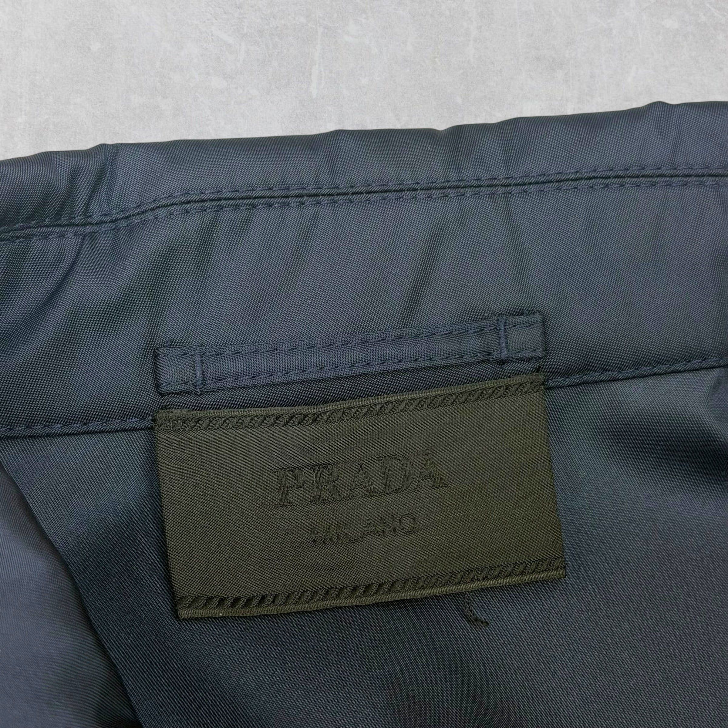 Prada Prada Re-Nylon Blouson Navy Jacket XXXL Size US XXL / EU 58 / 5 - 5 Thumbnail