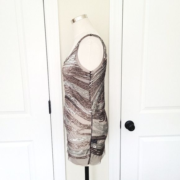Other Juniors' Ruby & Jenna Sequin Sheer Mesh Tank Pa Size S / US 4 / IT 40 - 5 Thumbnail