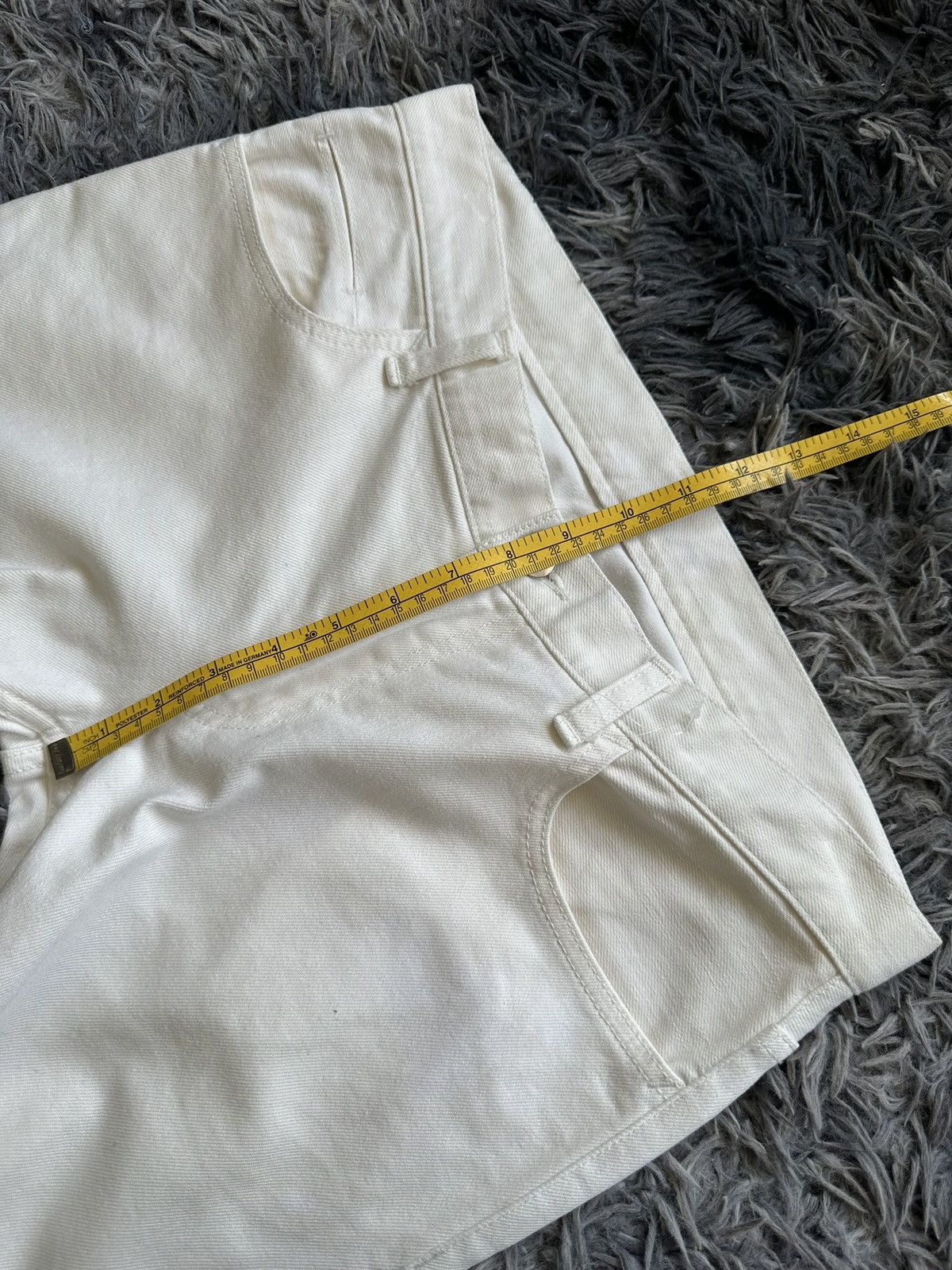 Uru 13FW URU - White denim jeans Size US 33 - 14 Thumbnail
