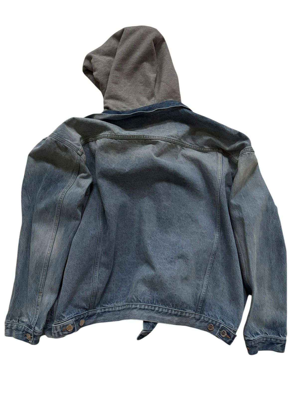 Vetements Limited edition hooded denim jacket Size US XL / EU 56 / 4 - 3 Thumbnail