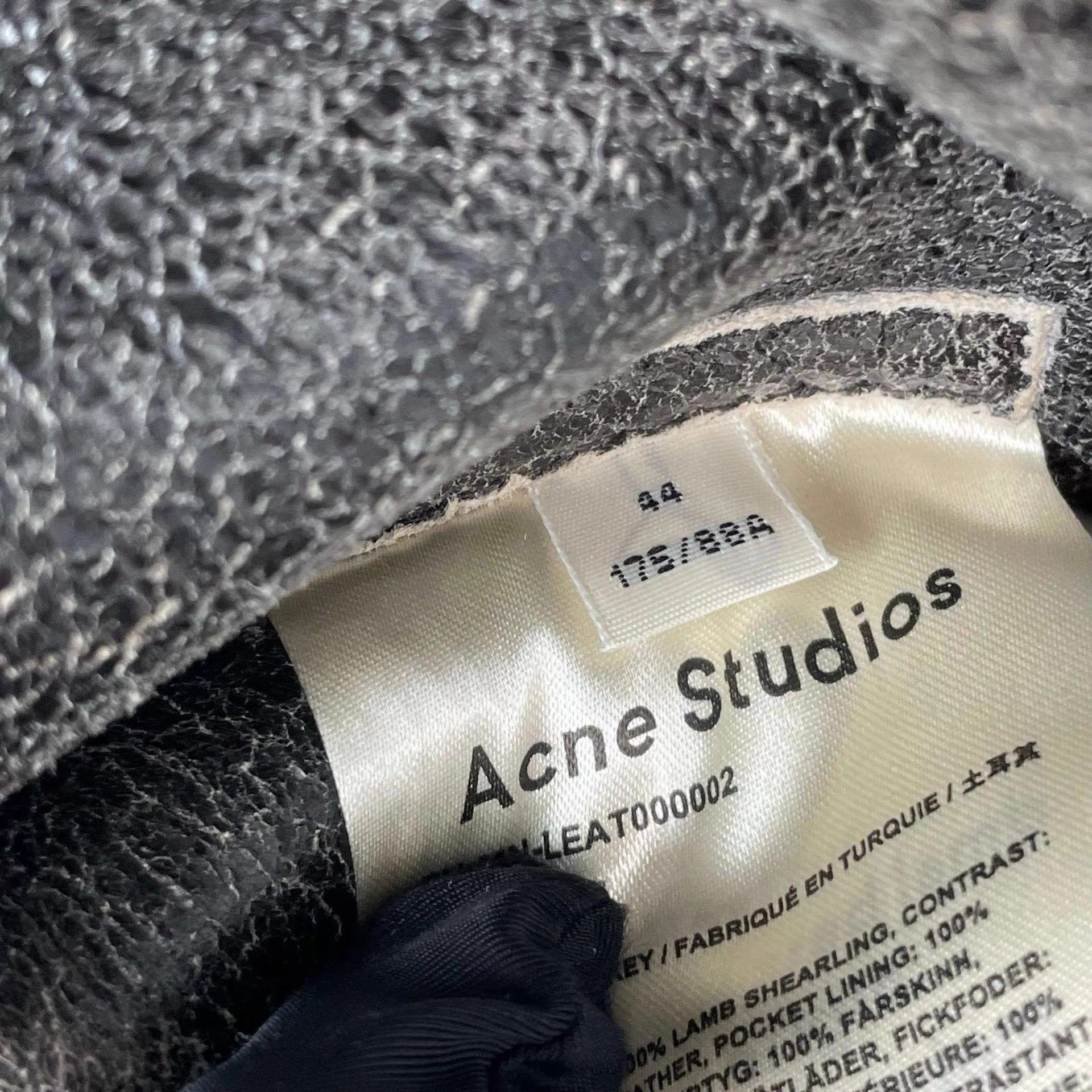 Acne Studios Acne Studios Fur Collar Flight Jacket 44 Size US S / EU 44-46 / 1 - 4 Thumbnail