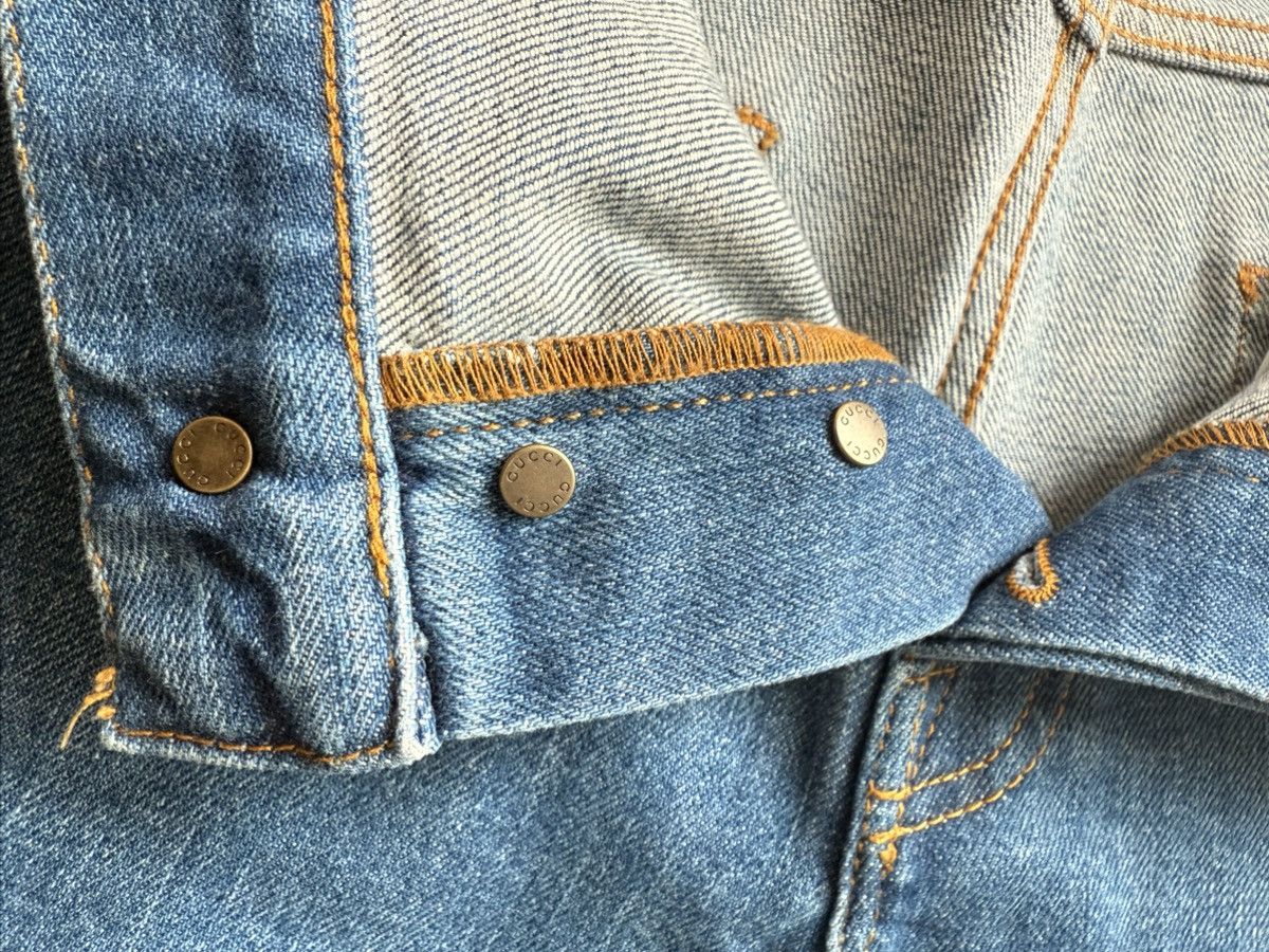 Gucci Gucci - Slim Fit Denim Jeans – Light Wash (Made in Italy) Size US 30 / EU 46 - 9 Thumbnail