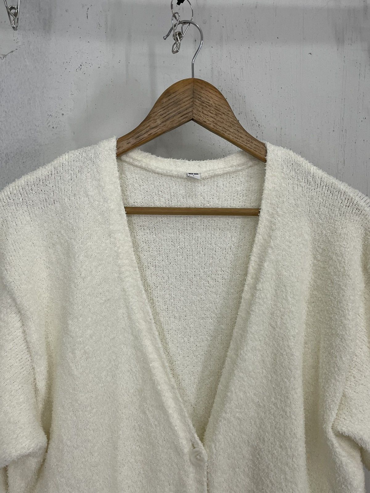 Uniqlo Cream Fleece Uniqlo Cardigan Nightweae Size L / US 10 / IT 46 - 6 Thumbnail