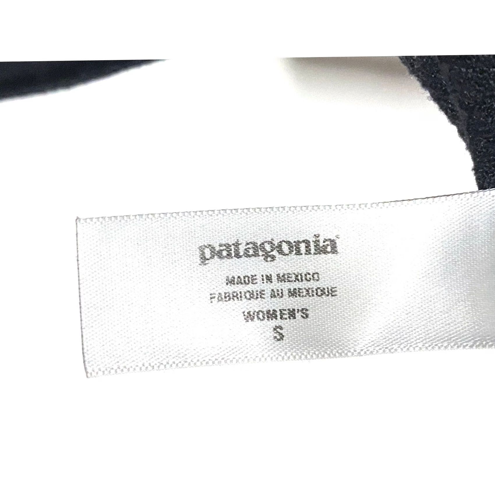 Patagonia Patagonia Capilene 1/4 Zip Pullover Top Women S Base Layer Black Long Sleeve 100% Polyester Size S / US 4 / IT 40 - 6 Thumbnail