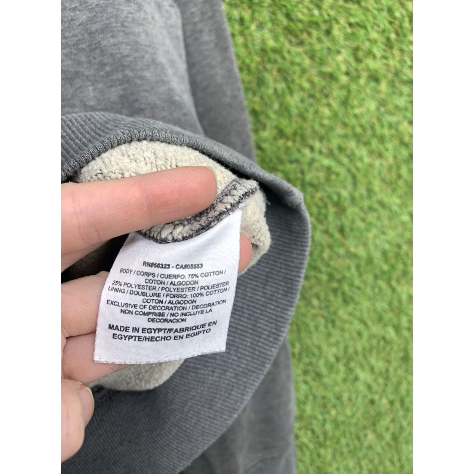 Nike VINTAGE Nike Hoodie Mens L Sweatshirt Grey Y2K 2000s Sportswear Activewear Fleece Hooded Logo Sweatshirt Size US L / EU 52-54 / 3 - 5 Thumbnail