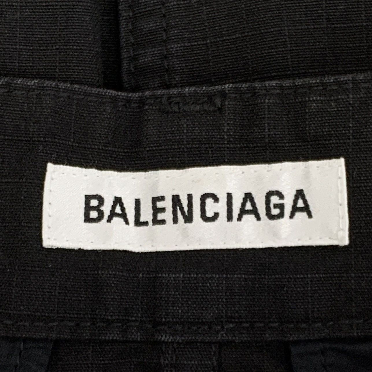 Balenciaga Balenciaga 22FW Black Cotton Cargo Mini Skirt K26WX Size 26" / US 2 / IT 38 - 6 Thumbnail
