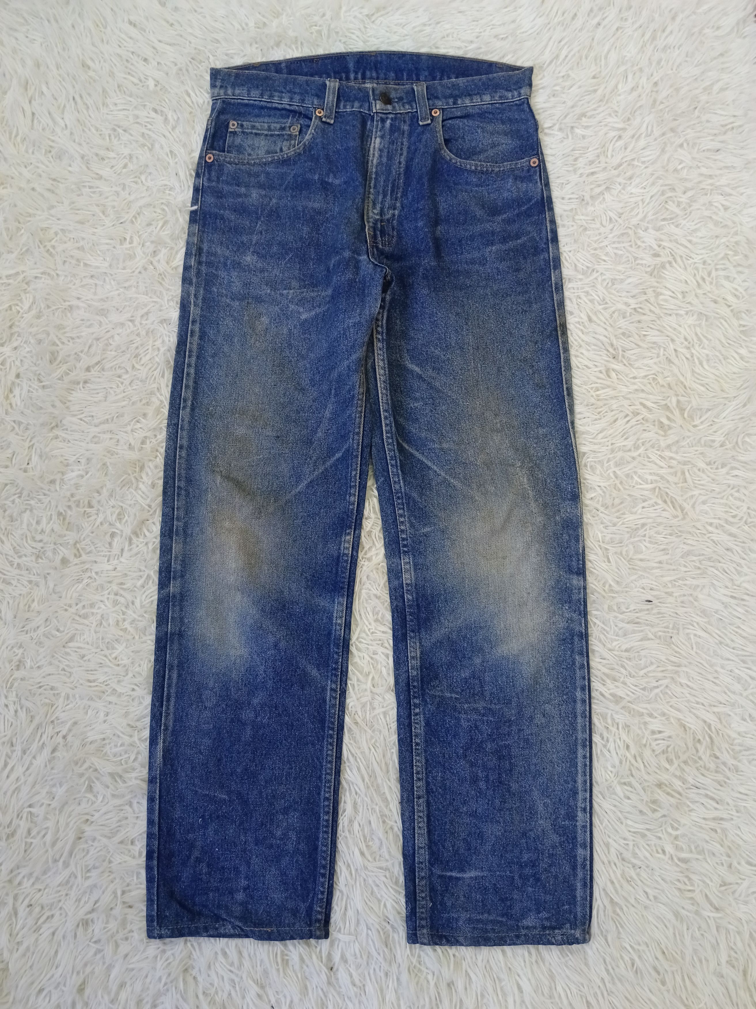 Levi's Vintage Clothing DiSTRESSED VINTAGE LEVIS 505 DENIM PANTS Size US 31 - 1 Thumbnail