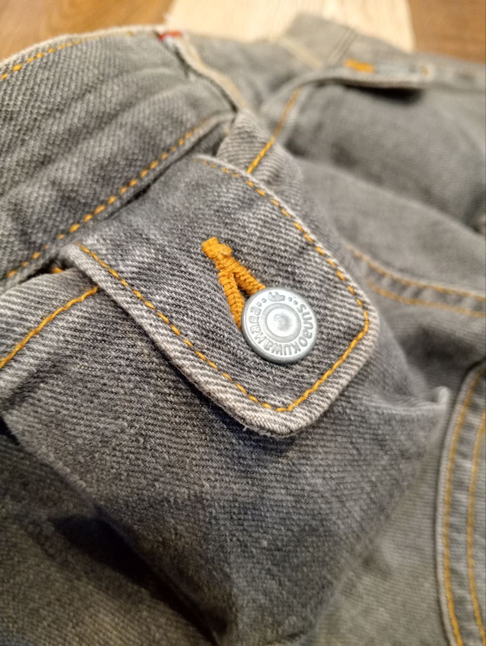 Issey Miyake SUNAOKUWAHARA by ISSEY MIYAKE MULTIPOCKET DENIM PANTS Size US 31 - 13 Thumbnail