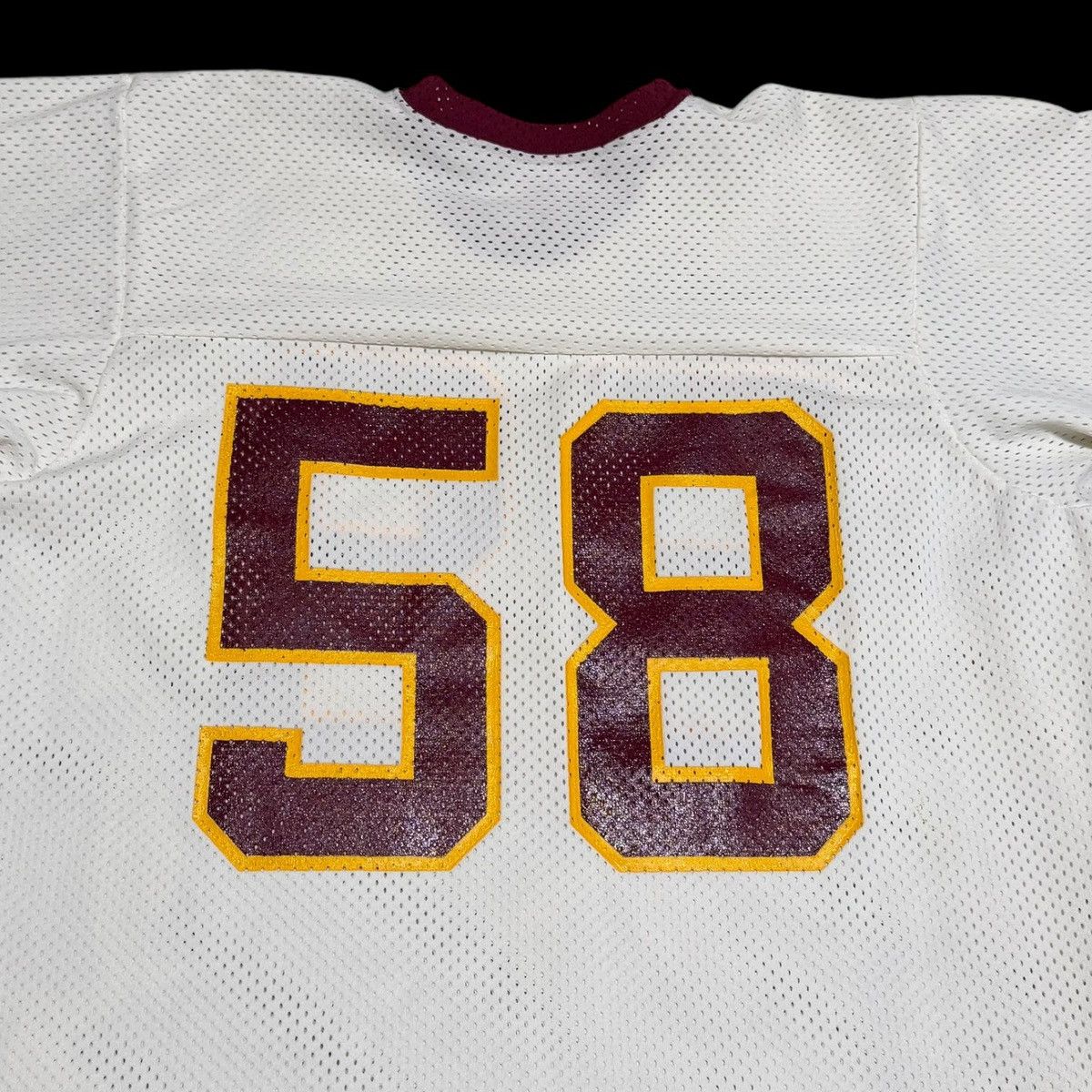 NFL × Vintage 80s Washington Redskins Sandknit #58 Wilber Marshall XL Size US XL / EU 56 / 4 - 6 Thumbnail