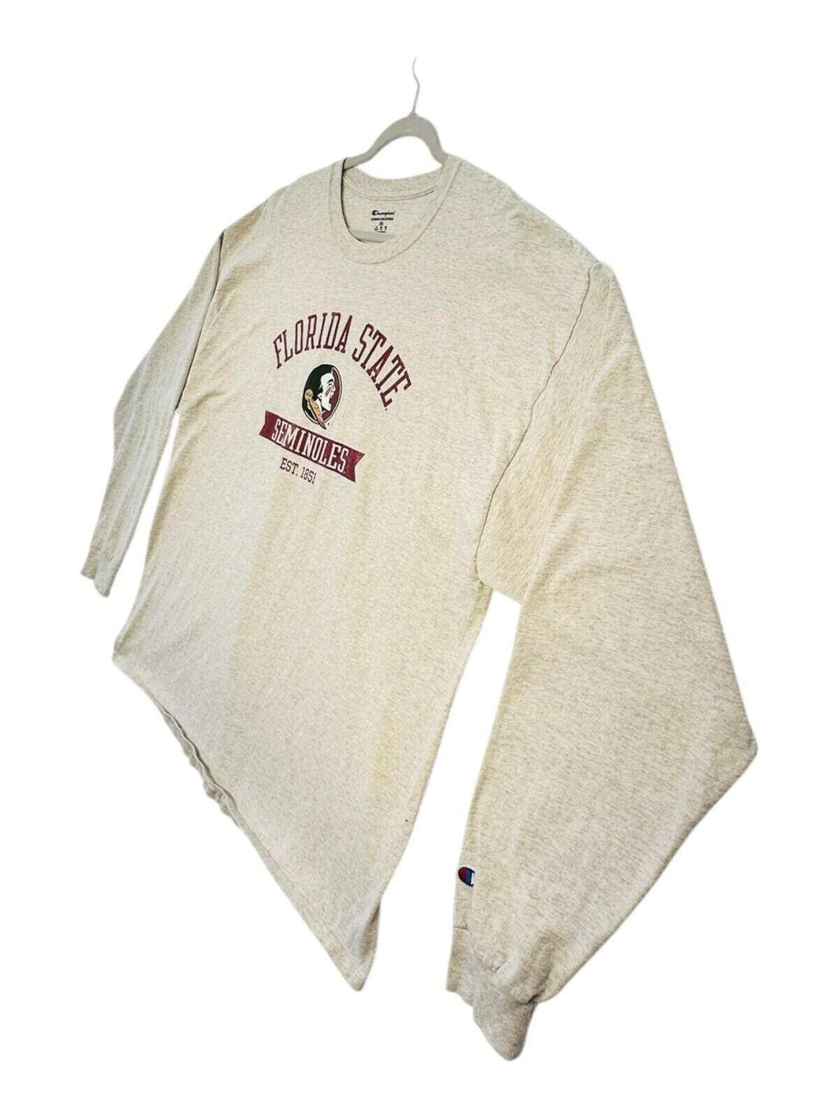 Champion Champion Florida State Top Men's UK Size 3XL Grey Size US XXL / EU 58 / 5 - 5 Thumbnail
