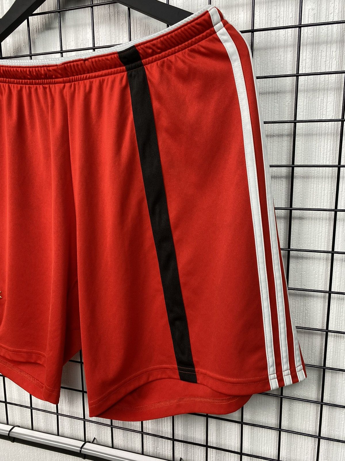 Adidas × Vintage Adidas Bayern Munich 2014-2015 Shorts Soccer Football Red L Size US 34 / EU 50 - 3 Thumbnail