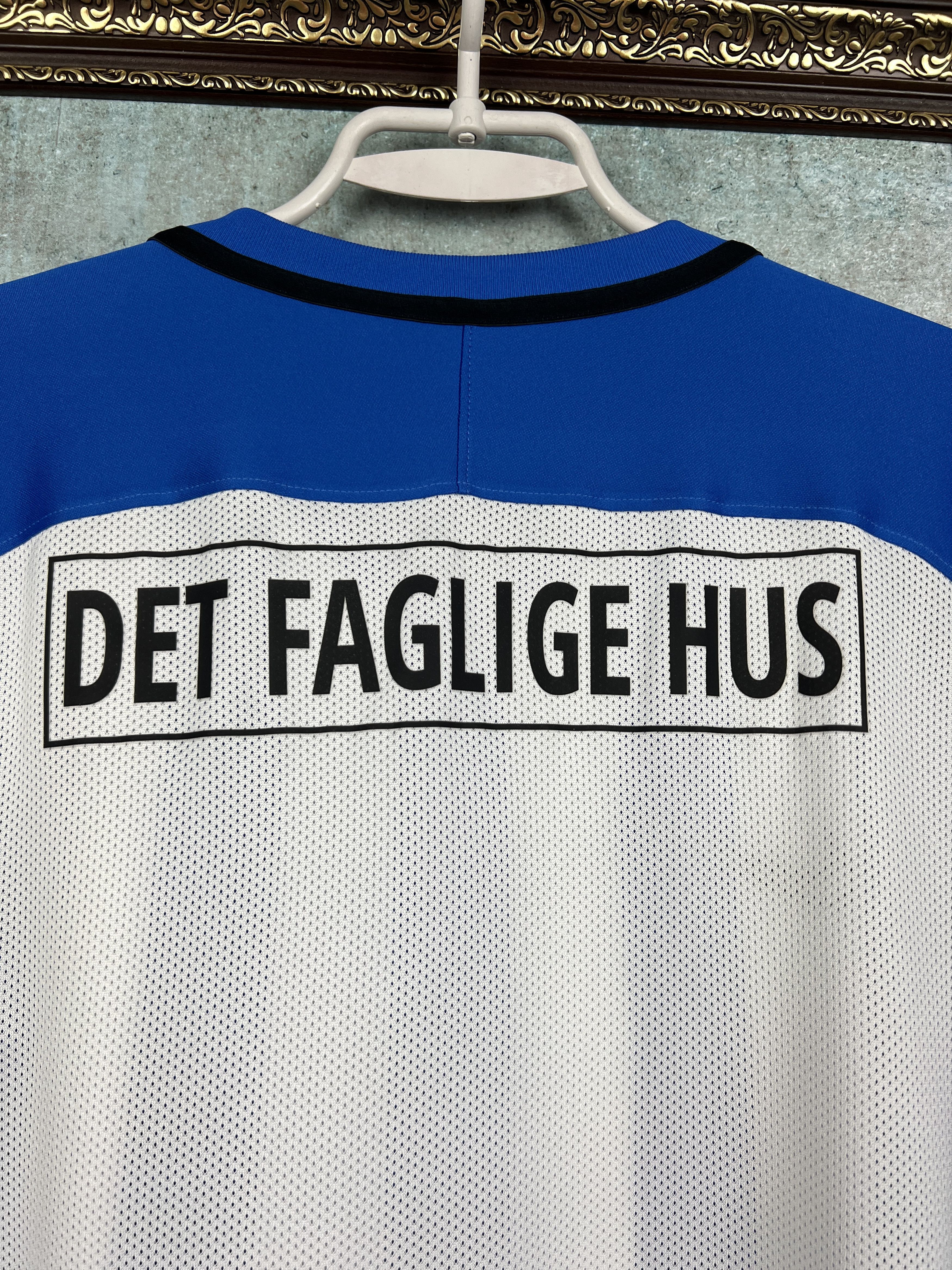 Nike Esbjerg Home football shirt Soccer Long Sleeve Jersey Trikot Size US XL / EU 56 / 4 - 10 Thumbnail