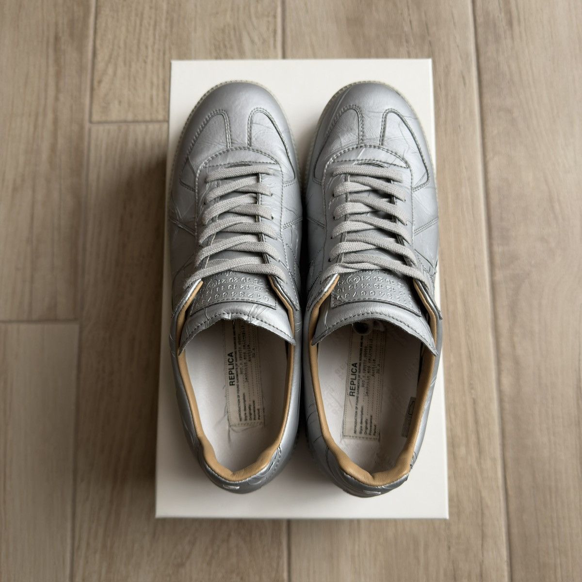 Maison Margiela Duct Tape Replica GAT German Army Trainer Sneakers Size US 9 / EU 42 - 3 Thumbnail