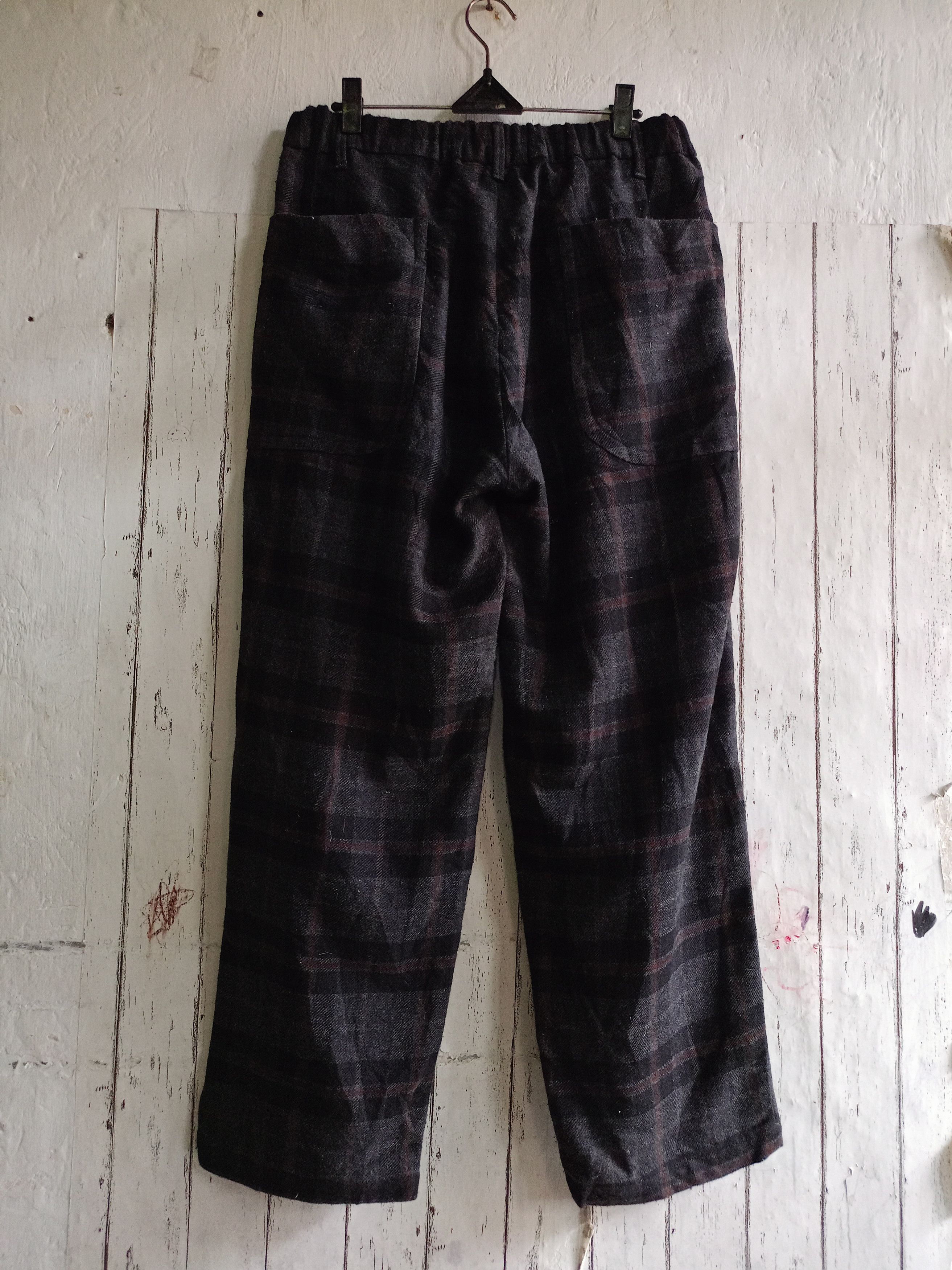 Japanese Brand × Spellbound Spellbound Tartan Wool Pants Size US 30 / EU 46 - 2 Thumbnail