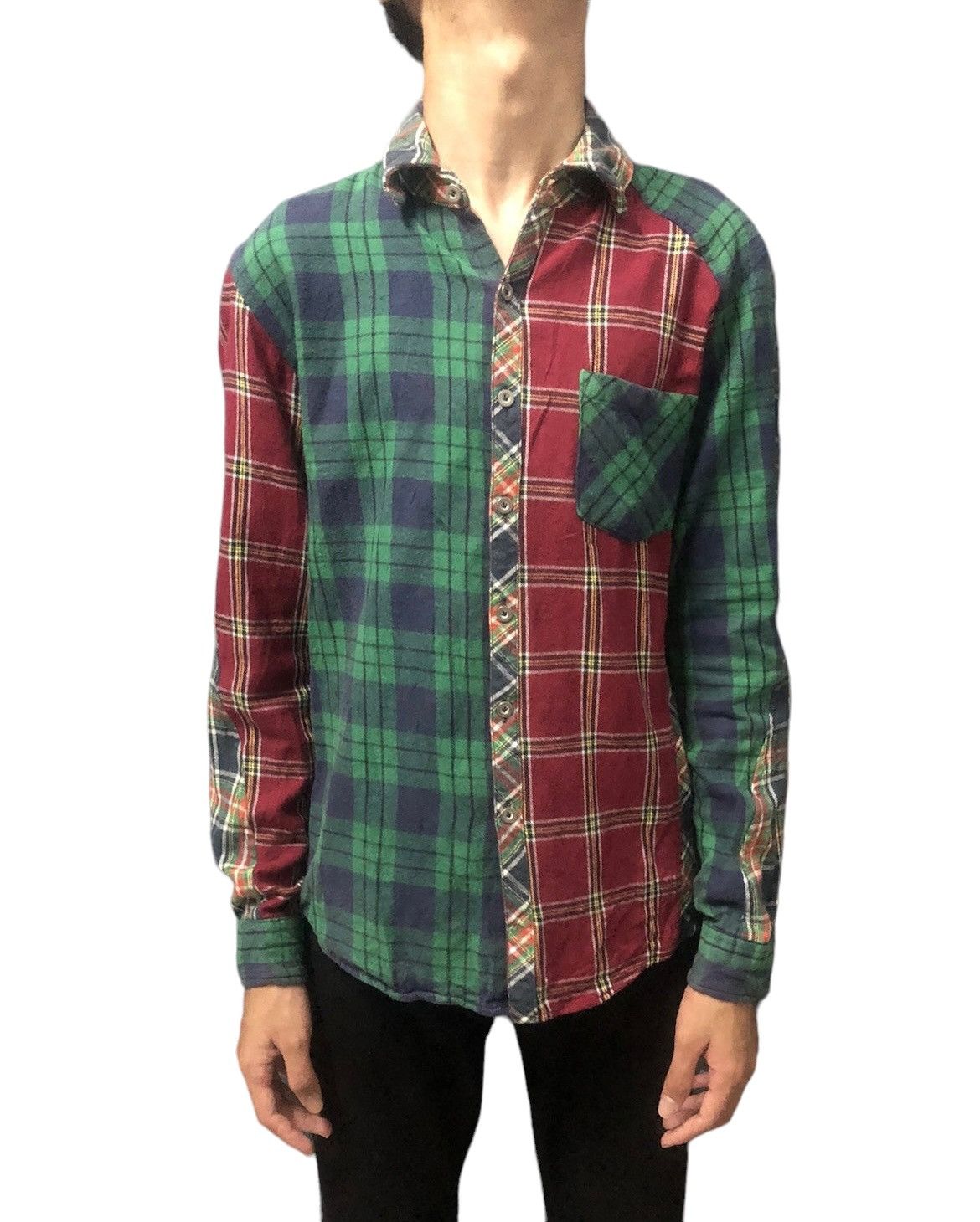 Japanese Brand Japanese Brand Longsleeve Shirt like Engineered Garments Size US M / EU 48-50 / 2 - 2 Thumbnail