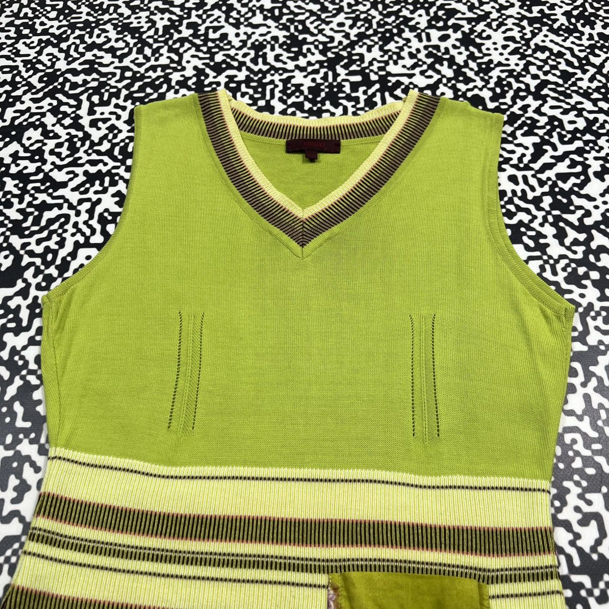 Kenzo Vintage Y2K Kenzo Luxury Retro Style Floral Casual Tank Top Size S / US 4 / IT 40 - 6 Thumbnail