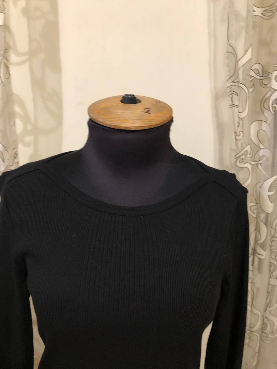 G-Star G-Star Raw Women's Slim Rib Boatneck Long Sleeve T-Shirt Size M / US 6-8 / IT 42-44 - 3 Thumbnail