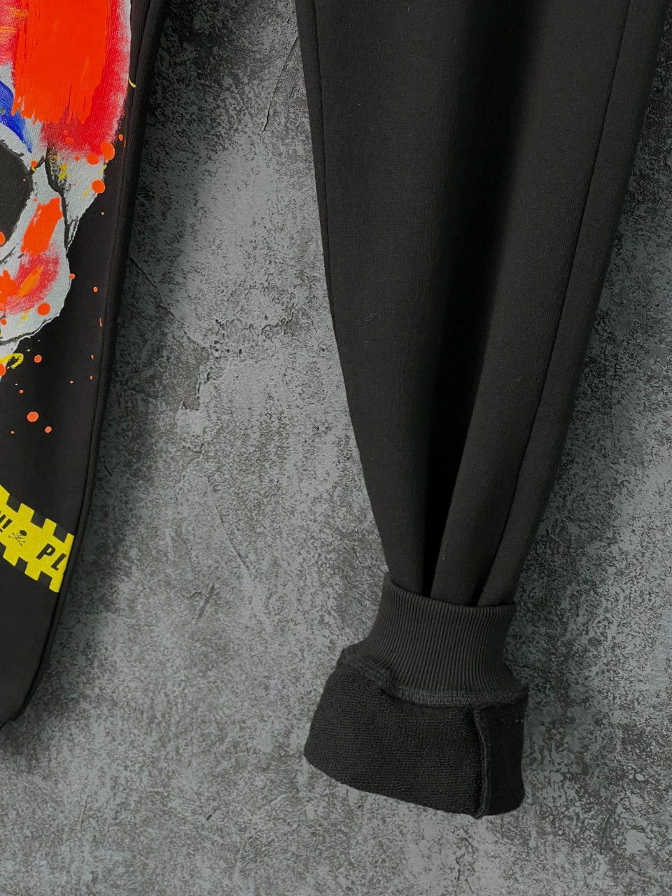 Philipp Plein PP Skull Print Cotton Sweatpants Size US 35 - 4 Thumbnail