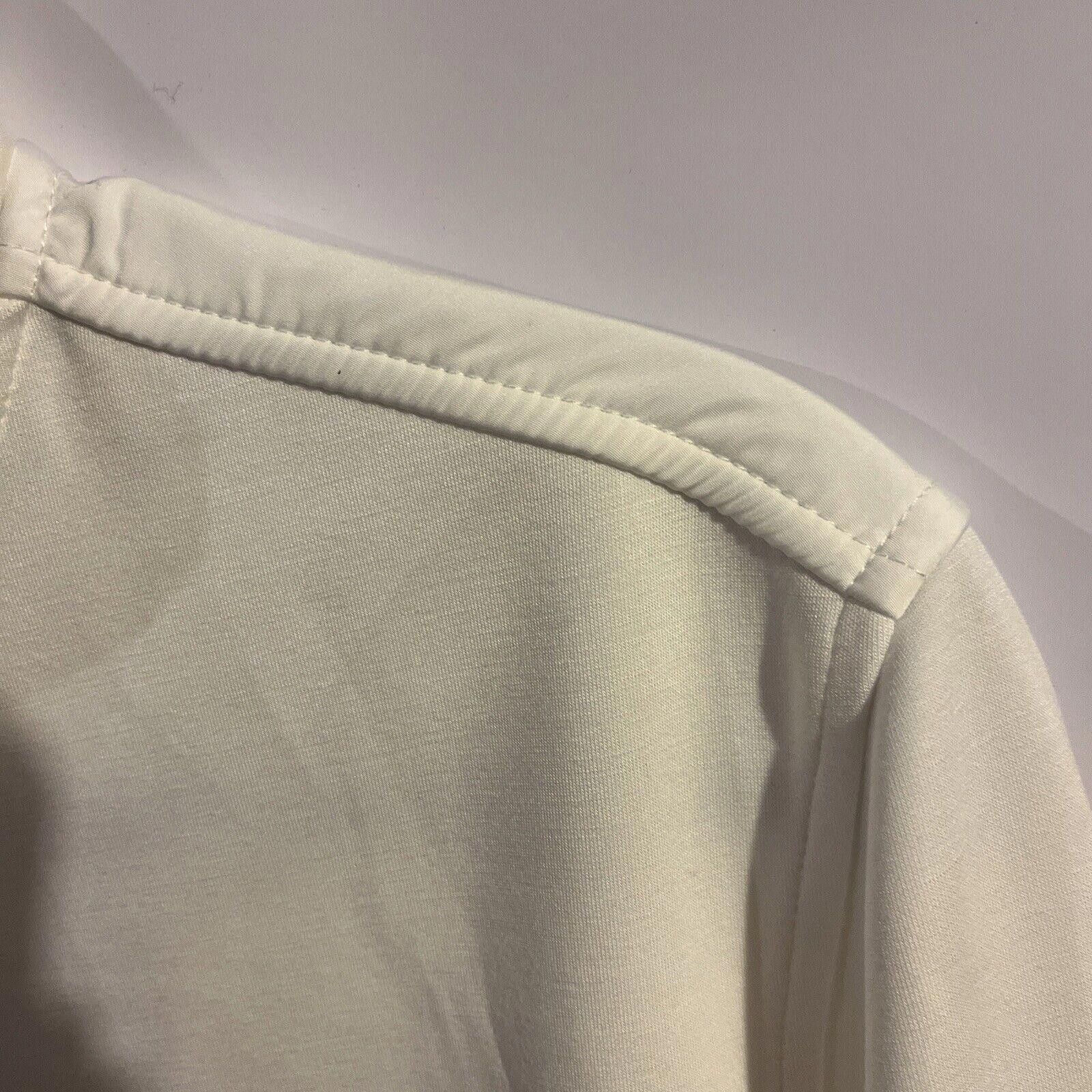BUGATCHI Bugatchi Pullover Quarter Zip Sweater Small White Size US S / EU 44-46 / 1 - 4 Thumbnail