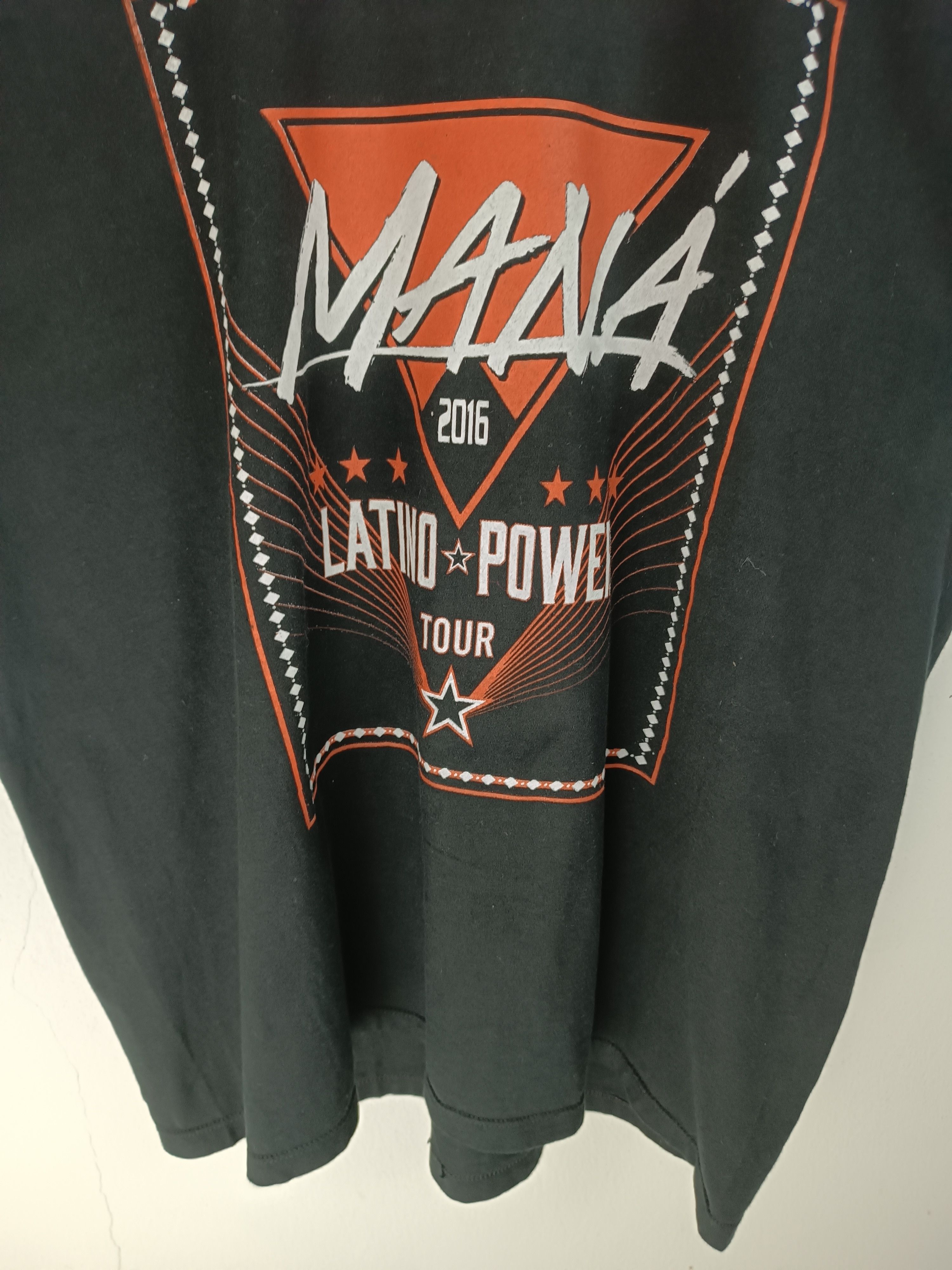 Band Tees VINTAGE MANA LATINO POWER 2016 TOUR TEE rata blanca caifanes Size US L / EU 52-54 / 3 - 6 Thumbnail