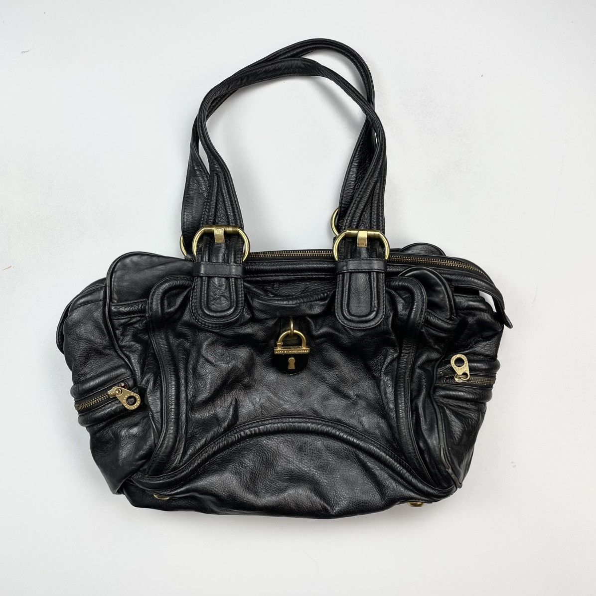 Marc Jacobs Vintage Avantgarde Marc Jacobs Leather Handbag Y2k Size ONE SIZE - 1 Thumbnail