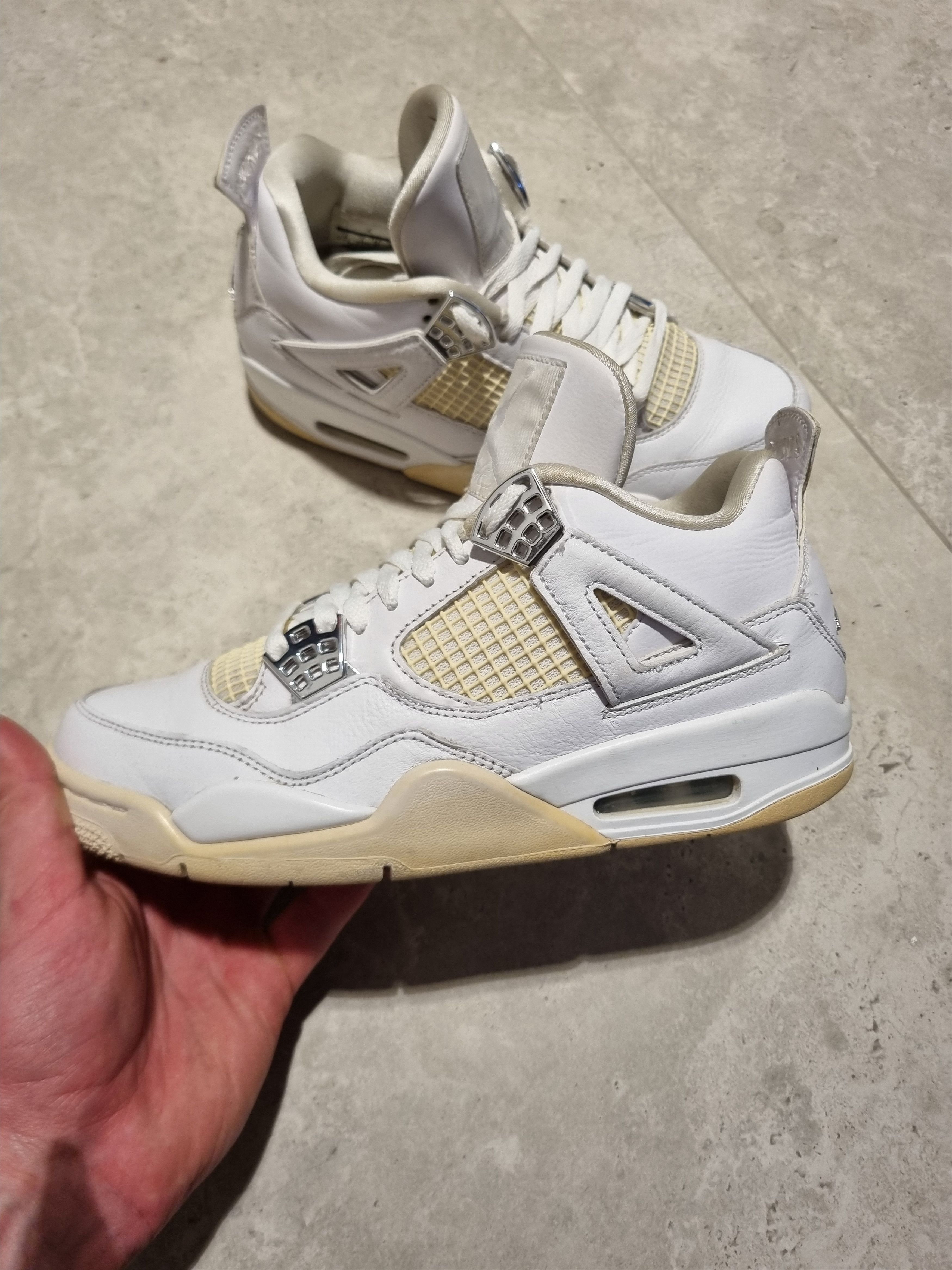 Jordan Brand × Nike Nike Air Jordan 4 Pure Money 2016 Size US 8 / EU 41 - 13 Thumbnail