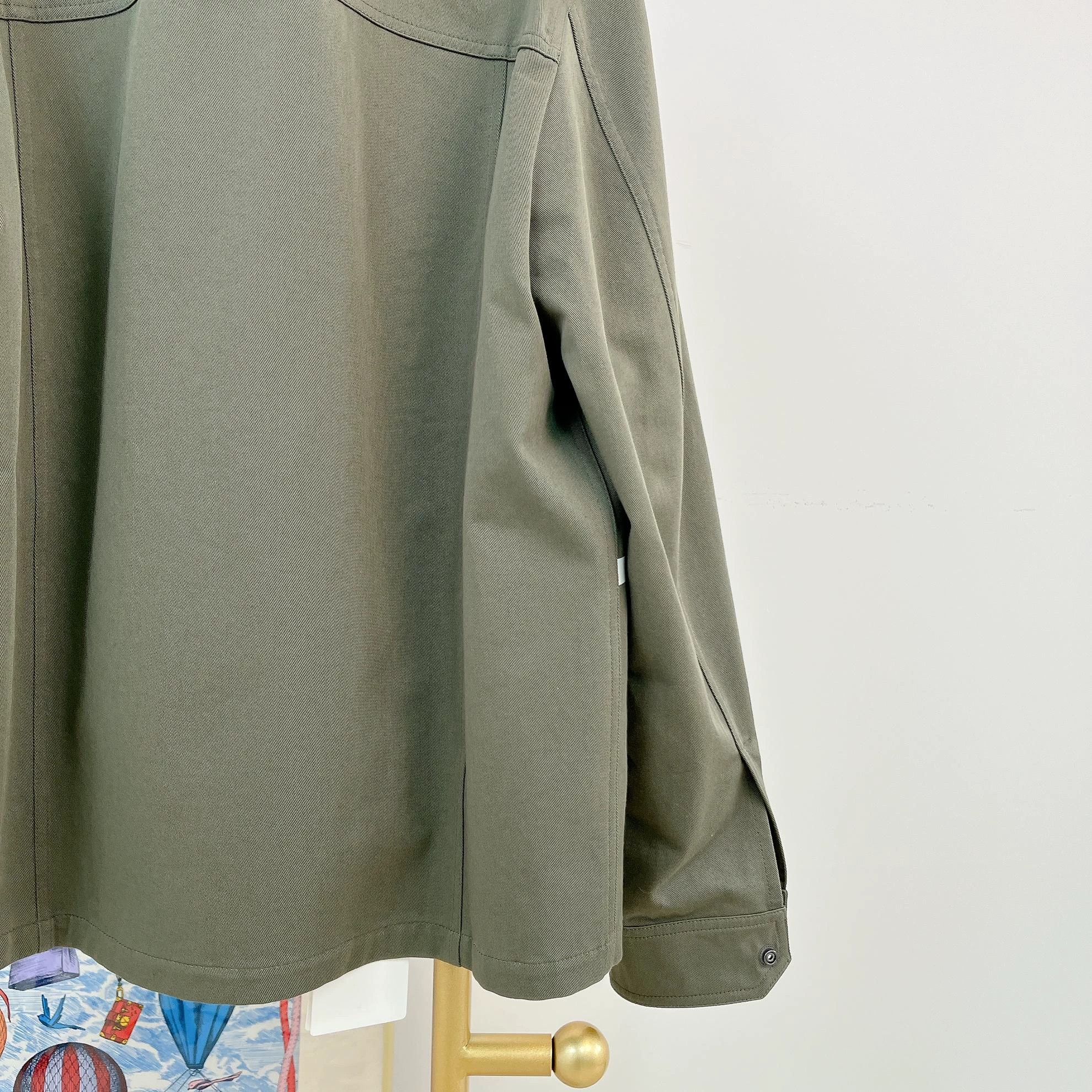Valentino Valentino Green Print Denim Jacket 48 Size US M / EU 48-50 / 2 - 5 Thumbnail