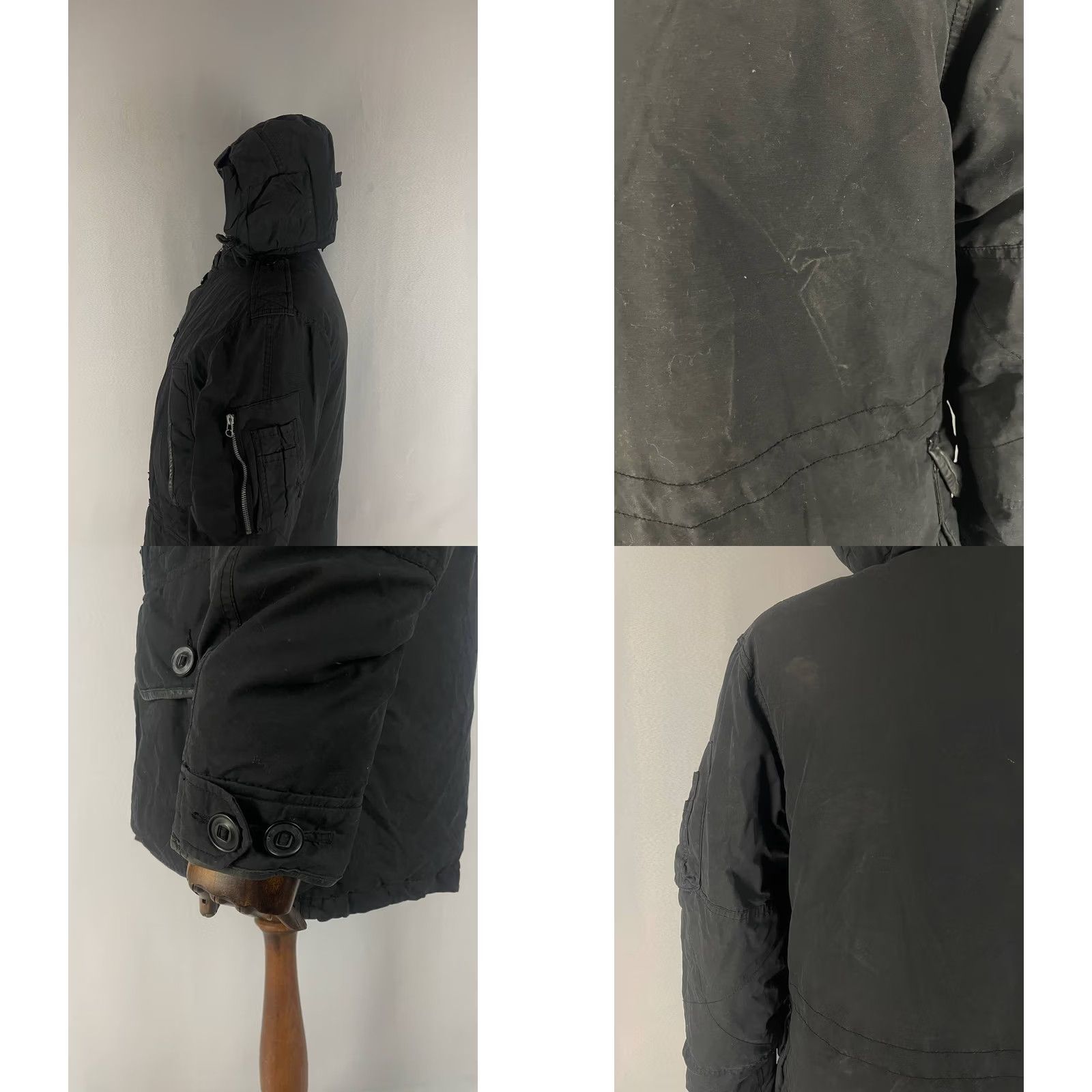 Polo Ralph Lauren Polo By Ralph Lauren Jacket Mens M Black Puffer Down Cotton Long Sleeve Size US M / EU 48-50 / 2 - 8 Thumbnail