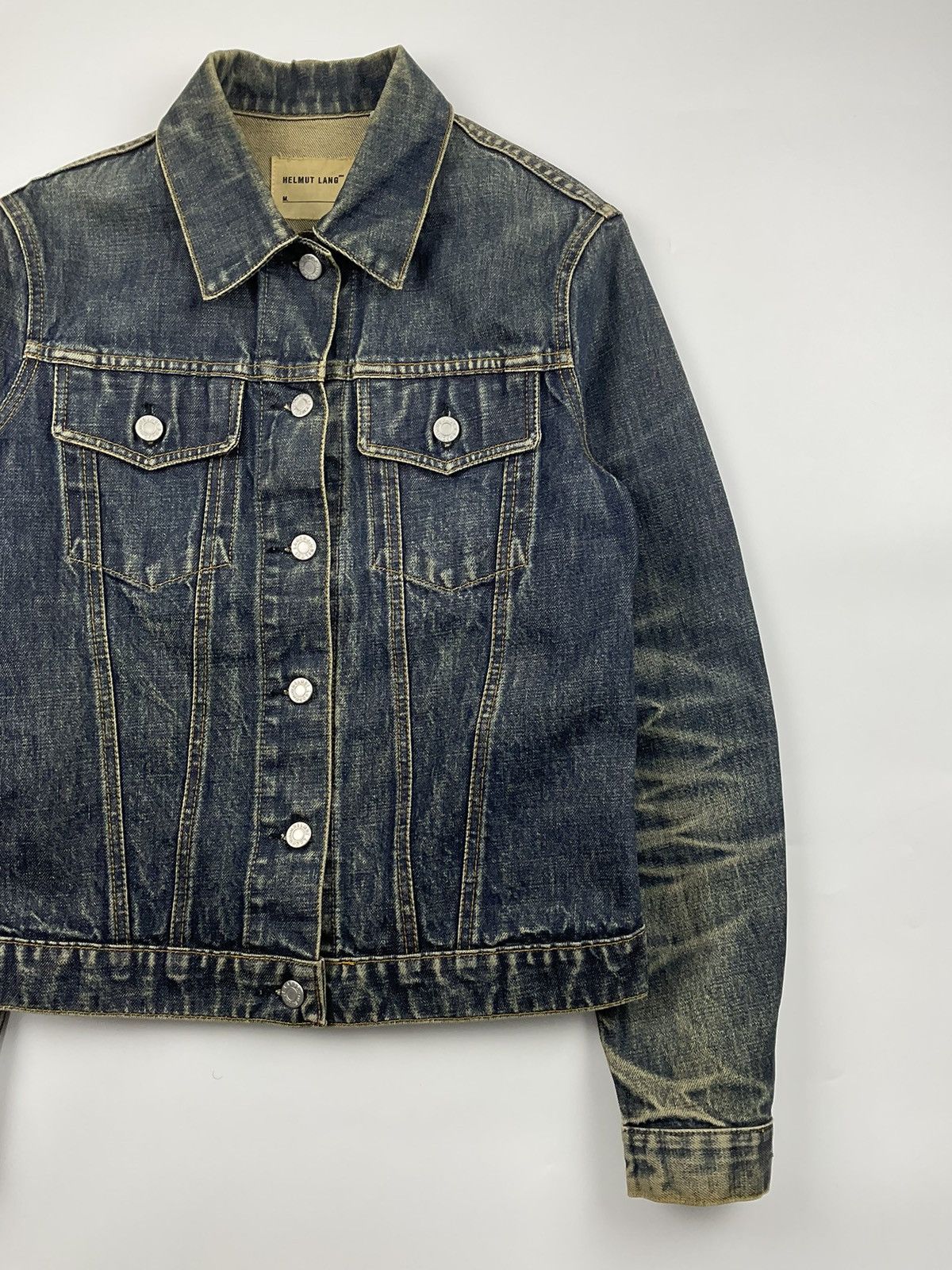 Helmut Lang Helmut Lang Classic Denim Jacket Size US S / EU 44-46 / 1 - 4 Thumbnail