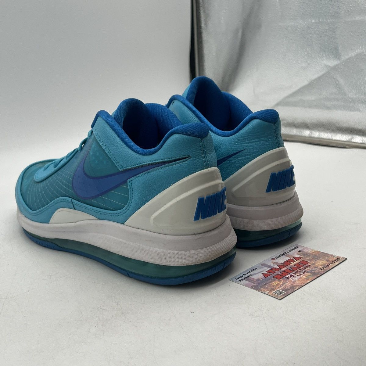 Nike Nike Air Max 360 BB Low Focus Pack - Chlorine Blue Size US 12 / EU 45 - 4 Thumbnail