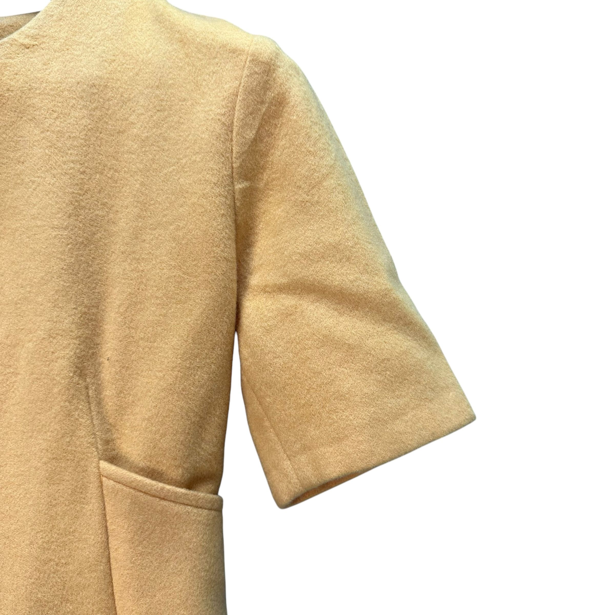 Oliver Spencer OLIVER Made in Italy Wool Belted Blouse #A63-1516 Size M / US 6-8 / IT 42-44 - 4 Thumbnail
