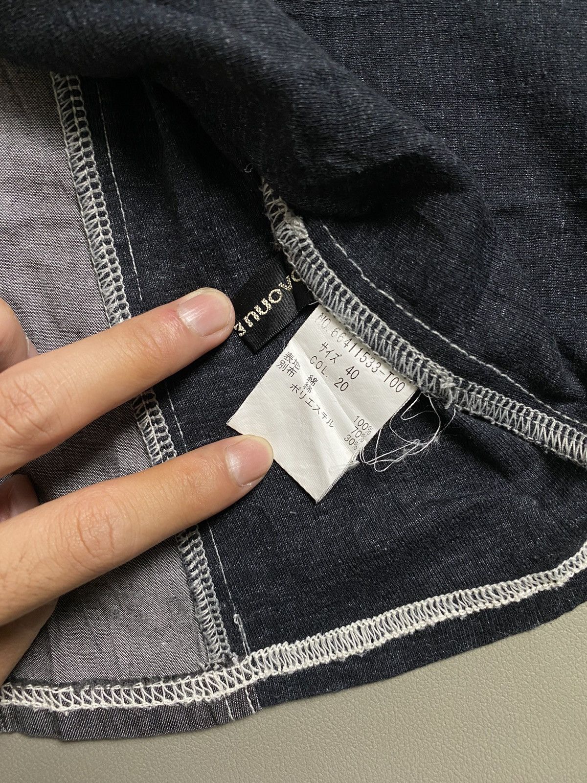 Issey Miyake × Japanese Brand × Yohji Yamamoto Undefined Nuovo Hybrid Button Shirt Size US M / EU 48-50 / 2 - 6 Thumbnail