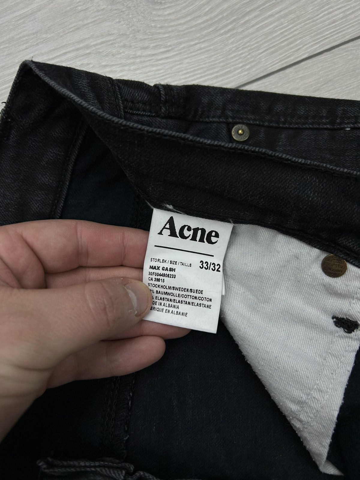 Acne Studios × Vintage Acne Studios Max Cash Vintage Denim Jeans size 33/32 Size US 32 / EU 48 - 5 Thumbnail