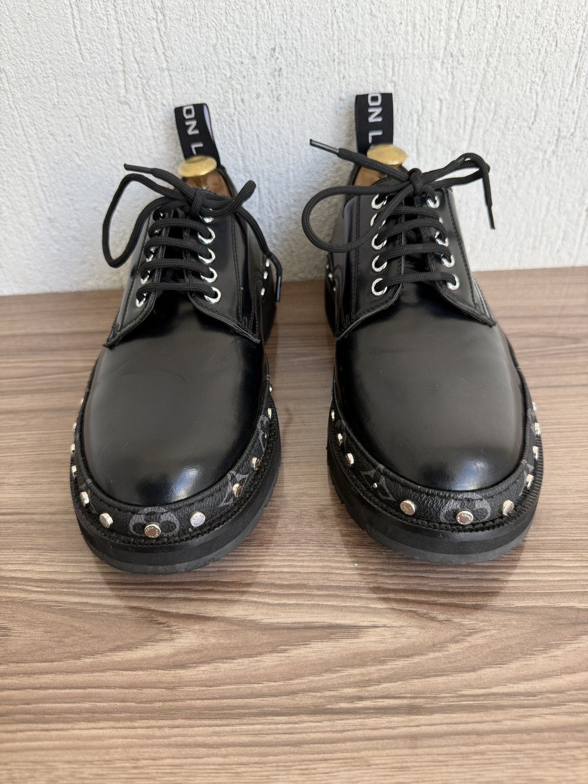 Louis Vuitton ice Line Derby with monogram eclipse Size US 7 / EU 40 - 5 Thumbnail