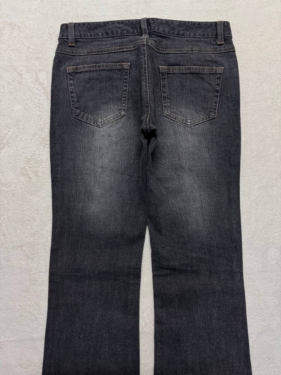Other BELL BOTTOM 90s Style Japanese Mudwash Insane Bootcut Jeans Size US 27 - 14 Thumbnail