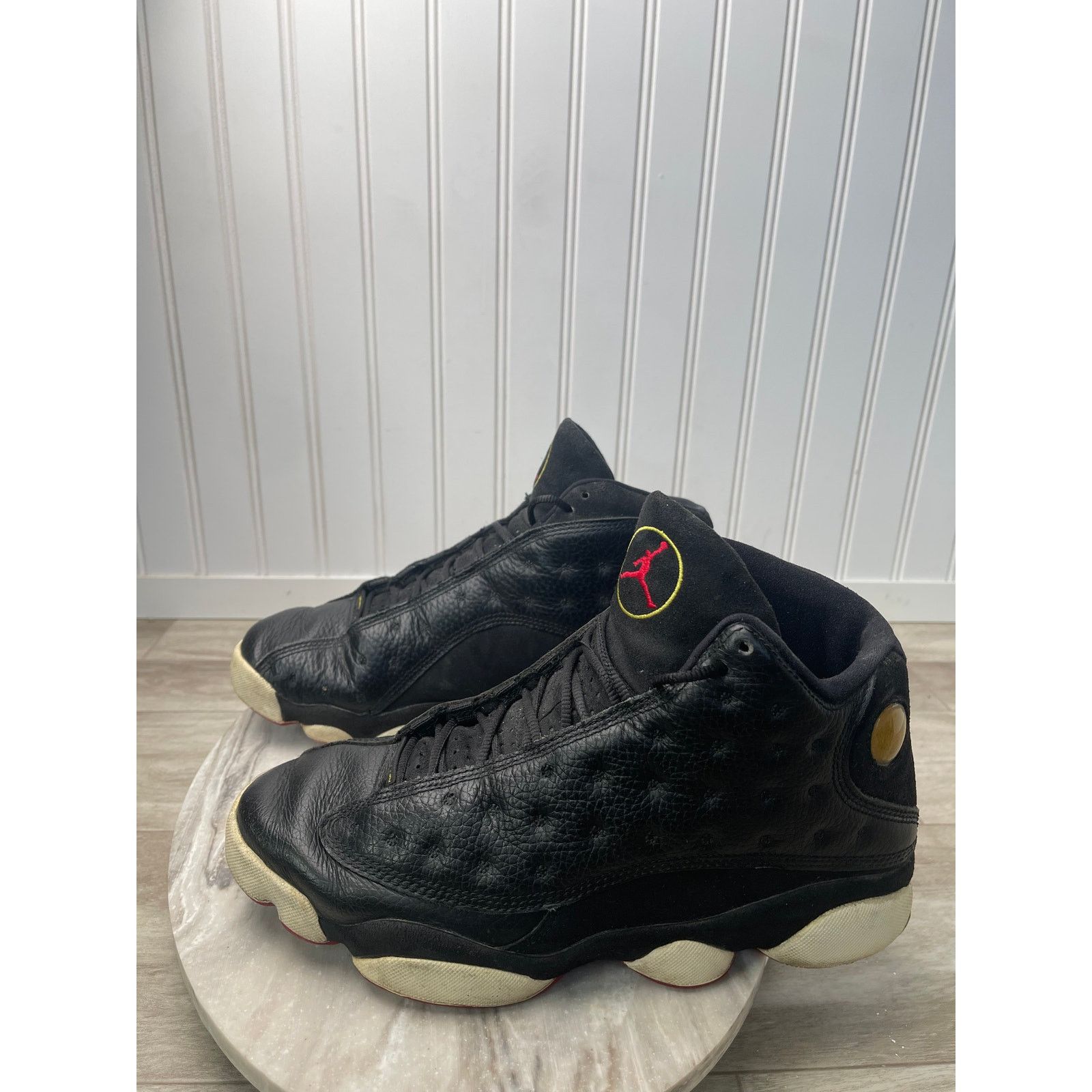 Nike Air Jordan 13 OG Playoffs 98 Black True Red 136002-061 Nike Size US 9 / EU 42 - 7 Thumbnail
