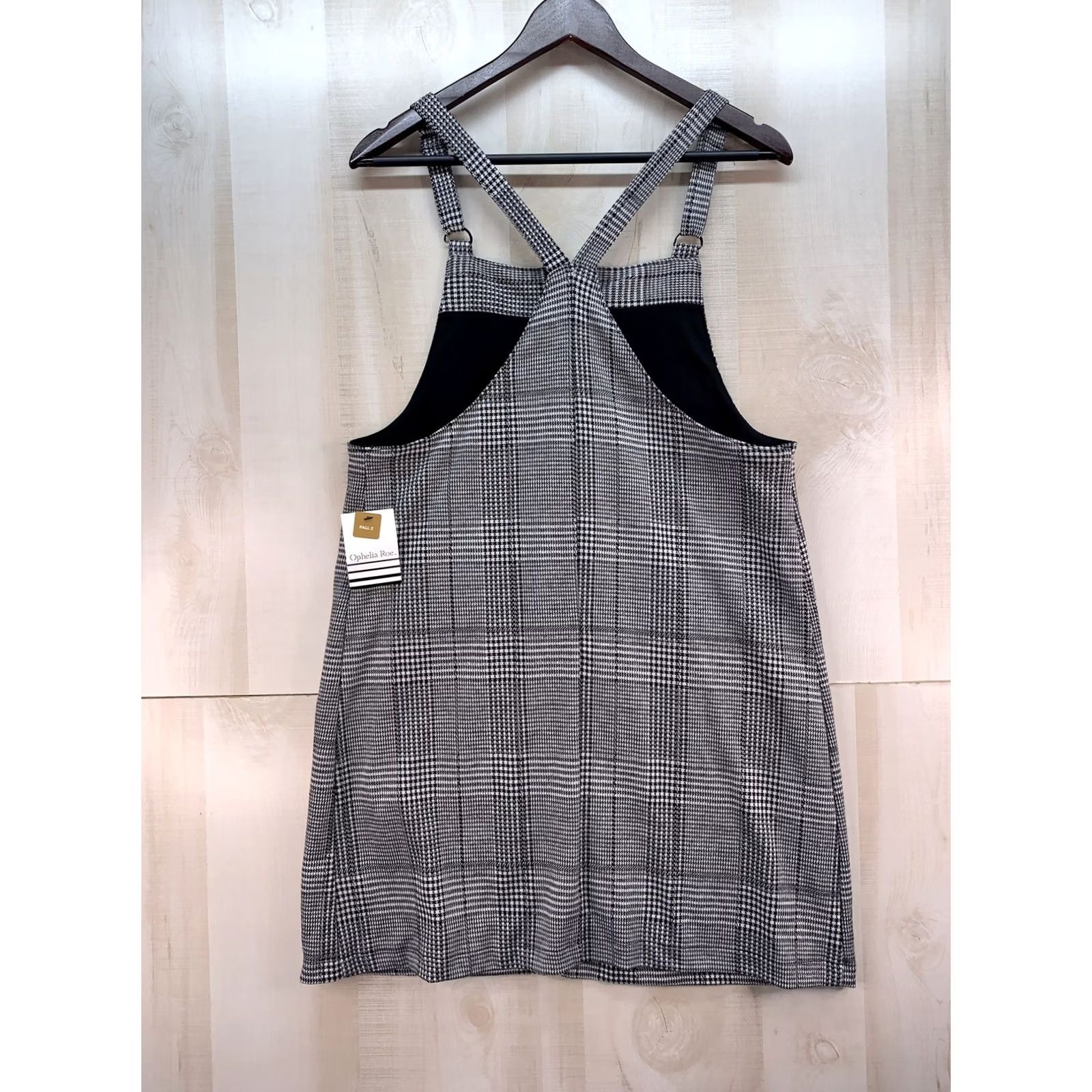 Vintage Ophelia Roe Womens Zip Front Houndstooth Jumper Sz S NWT-6007 Size S / US 4 / IT 40 - 6 Thumbnail