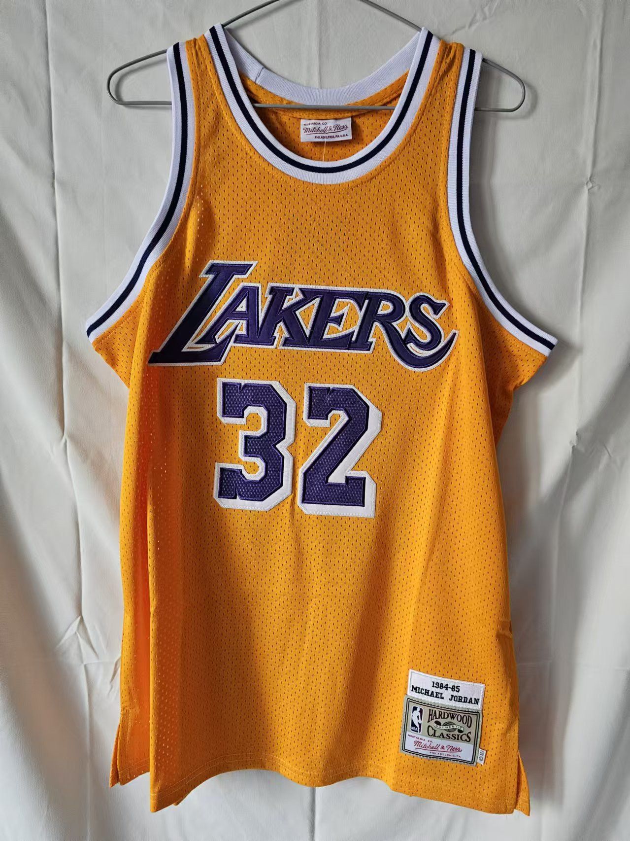 Lakers #32 Earvin Johnson Jersey
