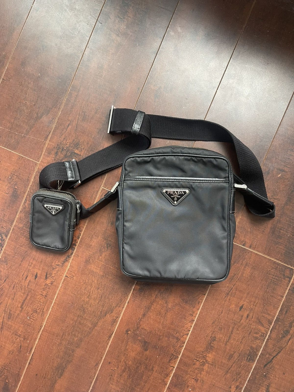 Prada Pouch Messenger Bag